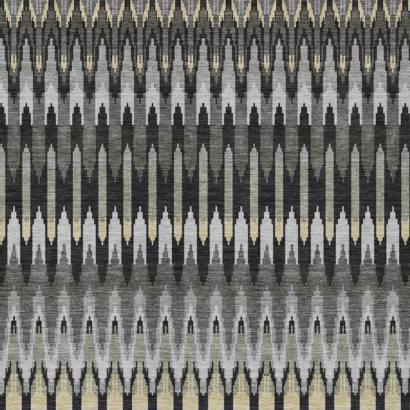 HomeRoots Southwestern Transitional Rectangle Outdoor Rug