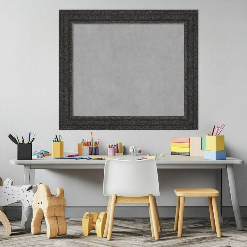 Amanti Art Attic Aged Black Framed