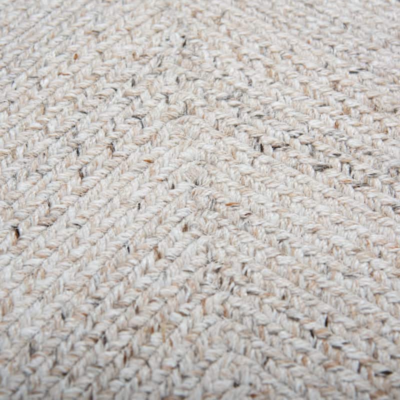 Alora Decor Breeze Hand Woven Geometric Solid Color Rug