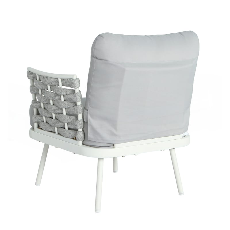 Steel Club Chair Set of 2