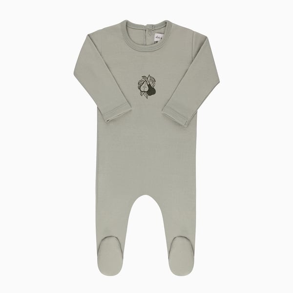 slide 2 of 7, Ely's & Co. Fruit Footie Collection Sage Pear - 1 Months