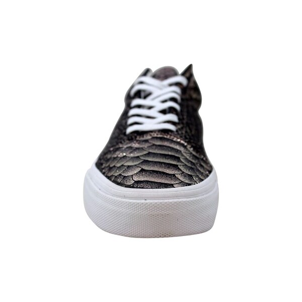 black rose gold vans