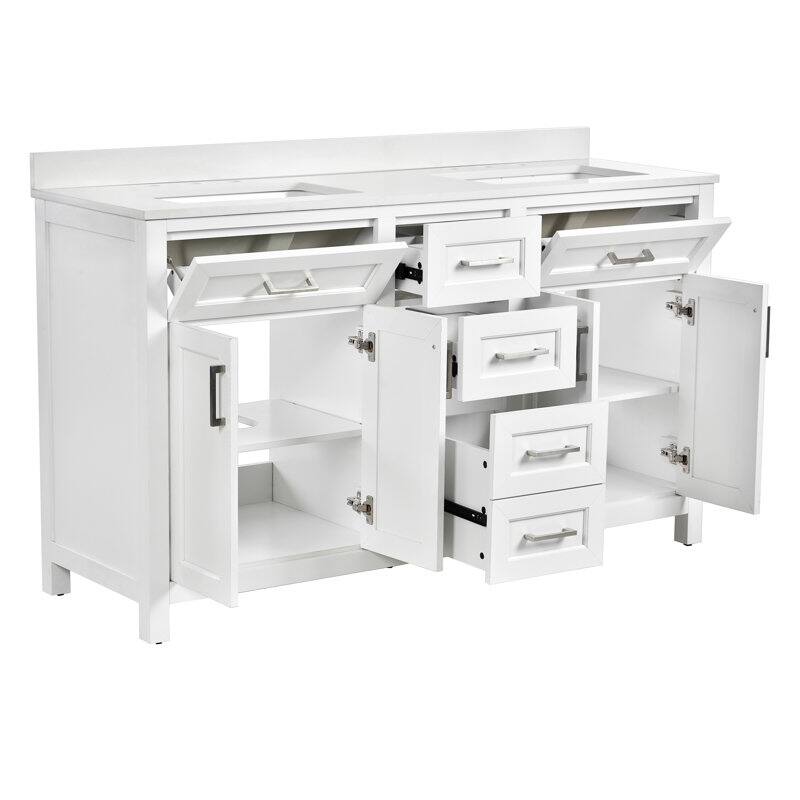 Acroma - 60'' Double Bathroom Vanity