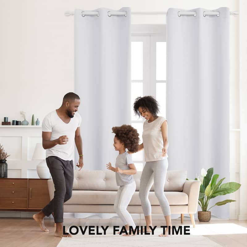 Deconovo 108 120 Length Grommet Curtain (1 Panel)