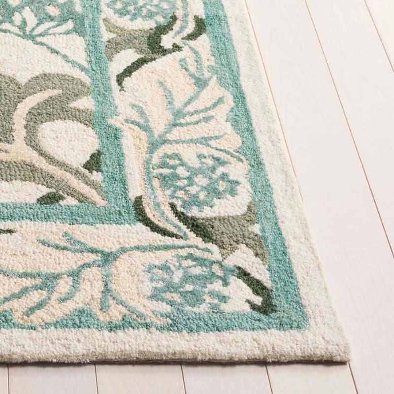 SAFAVIEH Handmade Earthly Treasure Kara Traditional Oriental Wool Rug