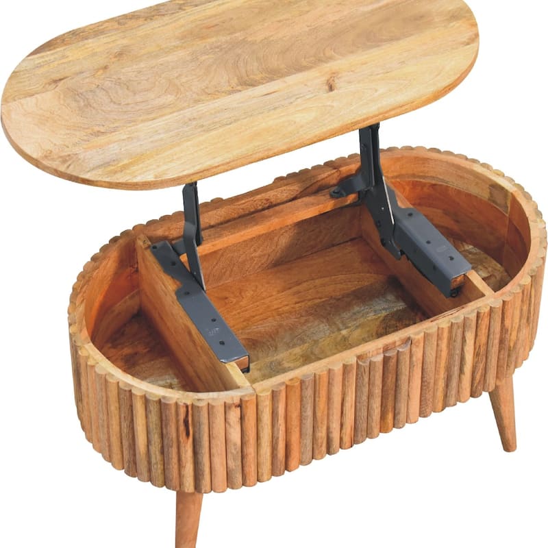 Storage Lift Top Coffee Table ,Wood Table Top,Leisure Coffee Table