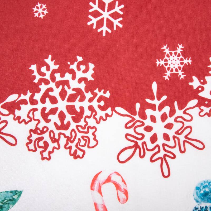 Ray Star Happy Christmas tablecloth 60in