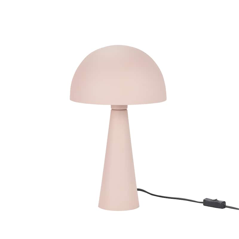 Nourison 16" Mid-Century Mushroom Table Lamp - Blush