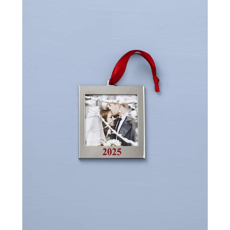 Lenox 2025 Frame Silverplate Ornament