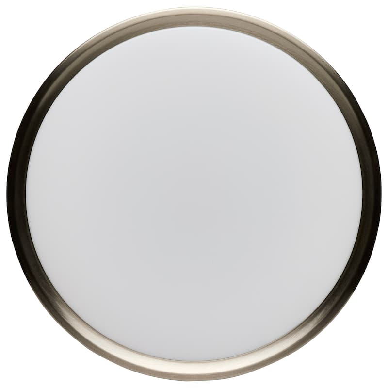 11 Inch Surface Mount with Night Light 5 CCT Selectable Brushed Nickel Finish - Brushed Nickel