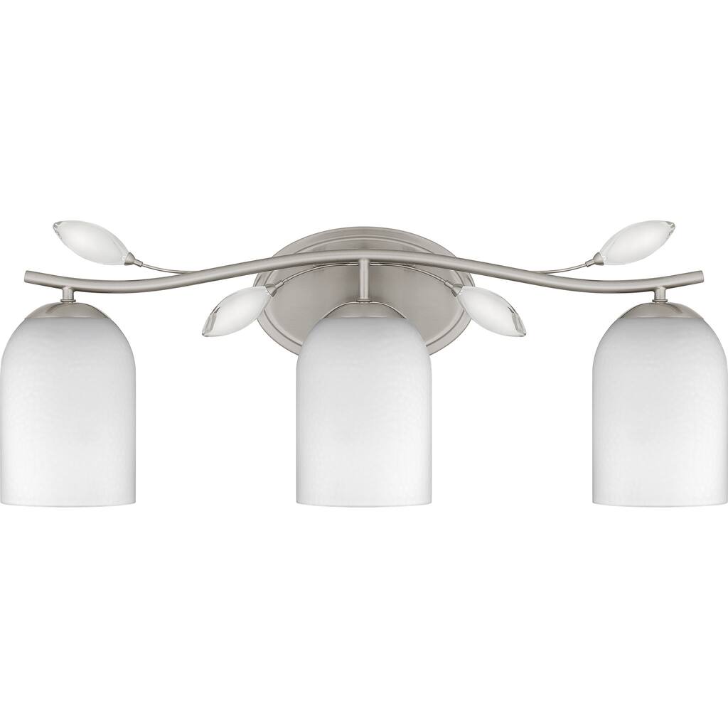 Ulysses 3-Light Brushed Nickel Bath Light