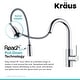 Thumbnail 5, Kraus Oletto 2-Function 1-Handle 1-Hole Pulldown Kitchen Faucet. Changes active main hero.