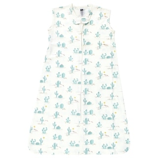 Hudson Baby Cotton Sleeveless Wearable Sleeping Bag, Sack, Blanket, Desert Cactus