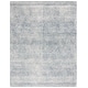 preview thumbnail 46 of 83, SAFAVIEH Handmade Abstract Zenzi Modern Wool Rug 6' x 9' - Ivory/Navy