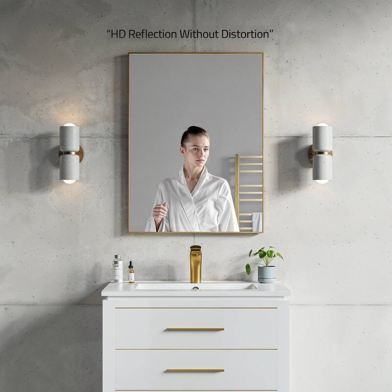 Catton Mirror - Rectangle 32" High