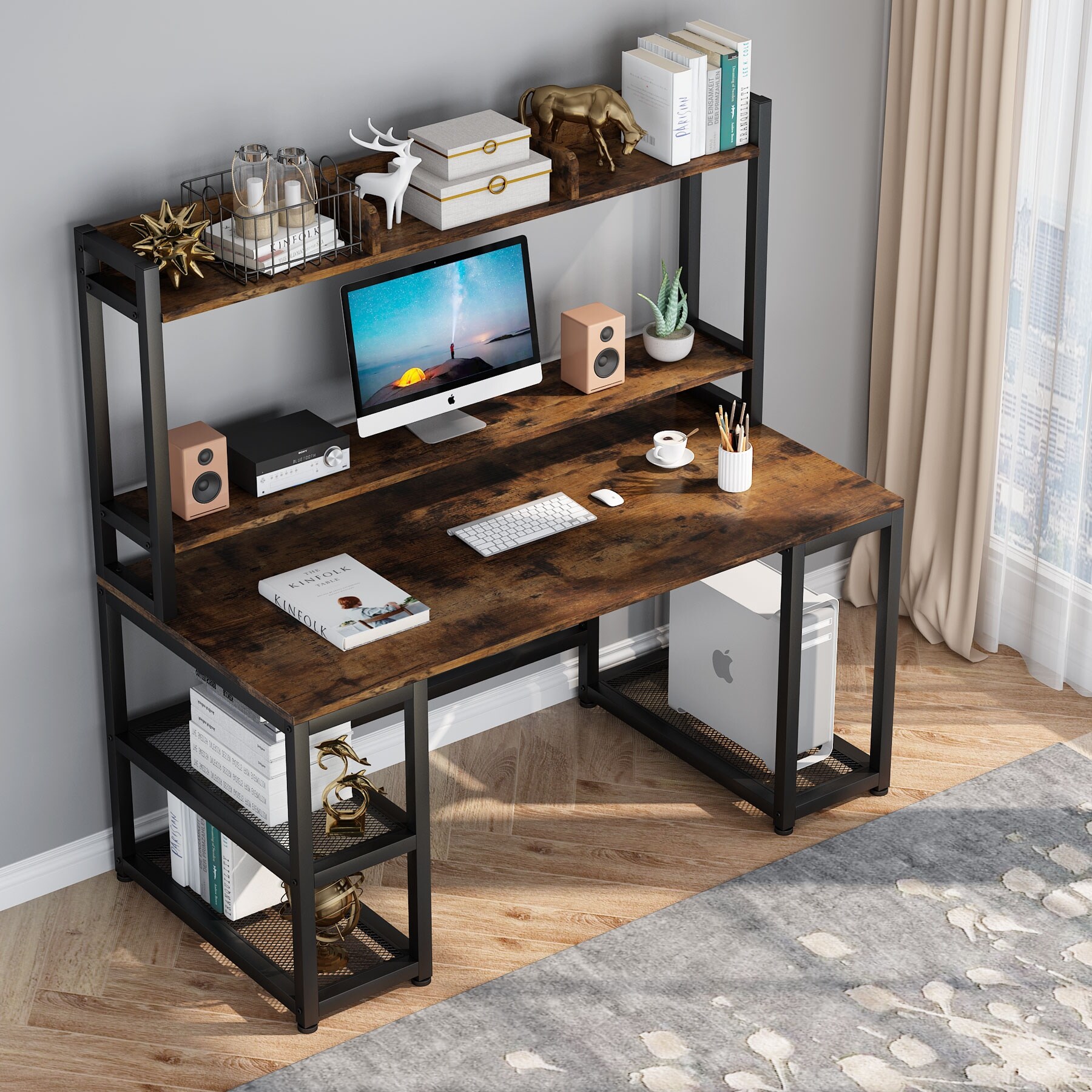 https://ak1.ostkcdn.com/images/products/is/images/direct/764b2f4c4adc7e5f03b322780e471b4e9218e797/Computer-Desk-with-Hutch-and-Monitor-Stand-Riser%2C-Rustic-Industrial-Desk-Computer-Table-Studying-Writing-Desk.jpg