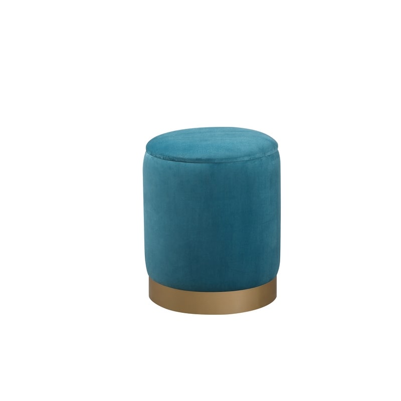 14-Inch Round Storage Ottoman