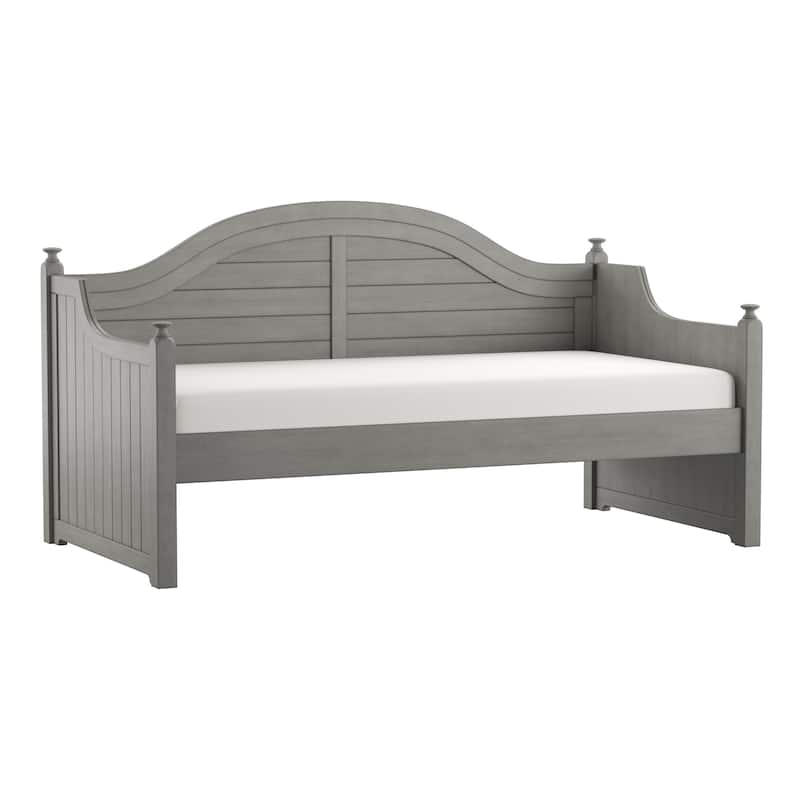 Addison Traditional Paneled Wood Daybed by iNSPIRE Q Classic - Antique Grey - Without Trundle