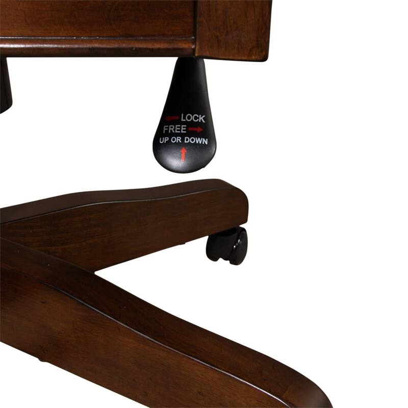 Brayton Manor Cognac Jr Executive Desk Chair