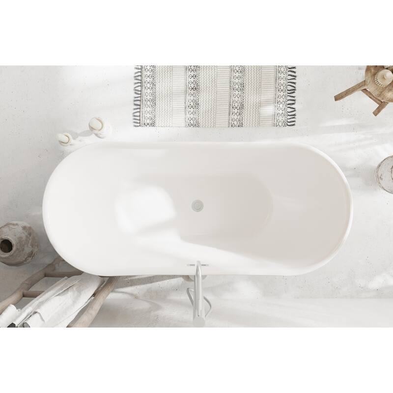 Morris Bathtub in Glossy White