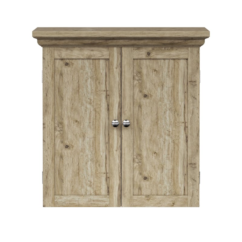 Teamson Home Stratford Classic Wall Cabinet with Adjustable Shelves