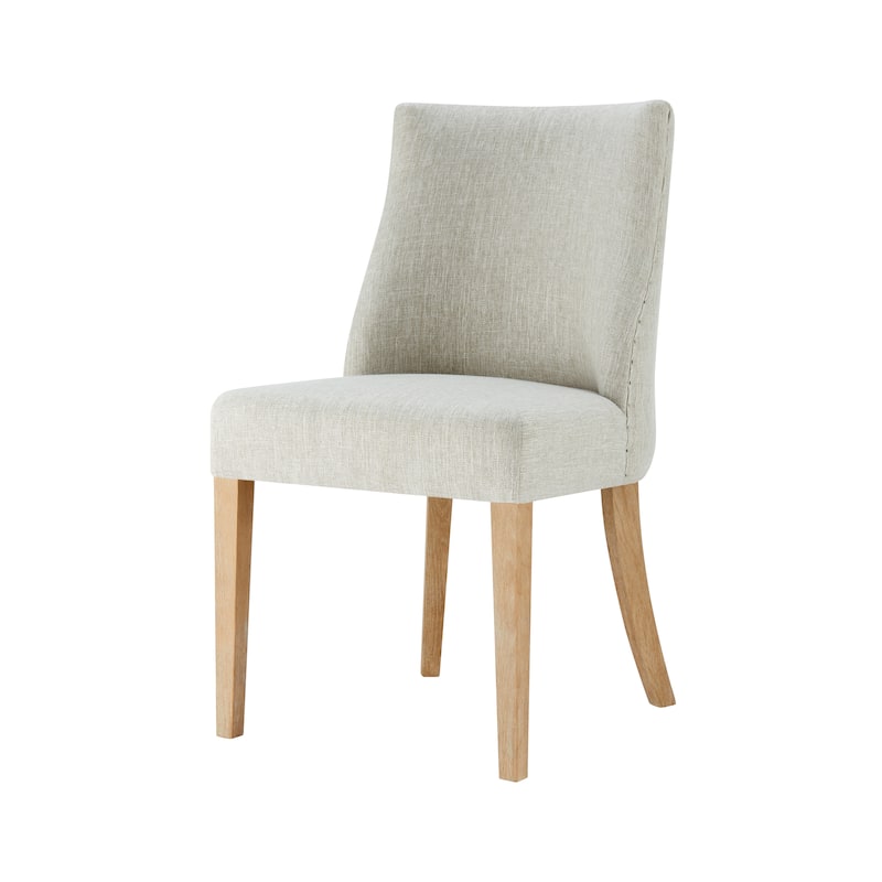 NPD Furniture New Paris Fabric Chair (Set of 2) - Rice