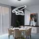 preview thumbnail 33 of 33, Round LED Crystal Chandelier Ring Dimmable Pendant Light Fixture