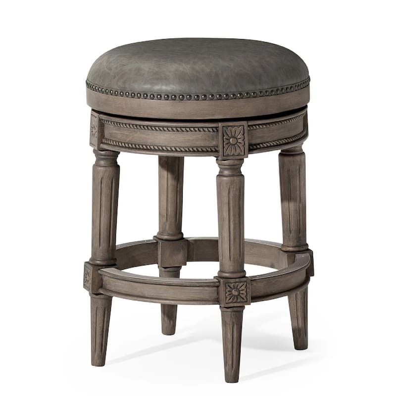 Maven Lane Pullman Backless Swivel Kitchen Stool