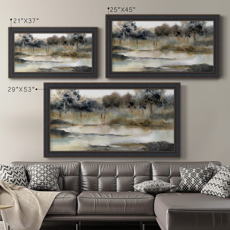 Serene River Premium Framed Canvas- Ready to Hang