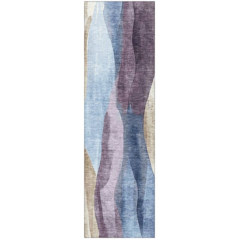 Premium Washable Super Soft Modern Stripe Mayfield Rug