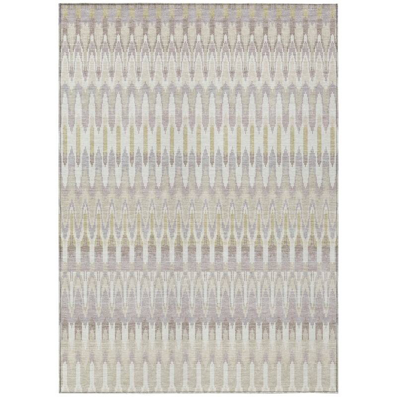 Machine Washable Indoor/ Outdoor Chantille Moroccan Rug