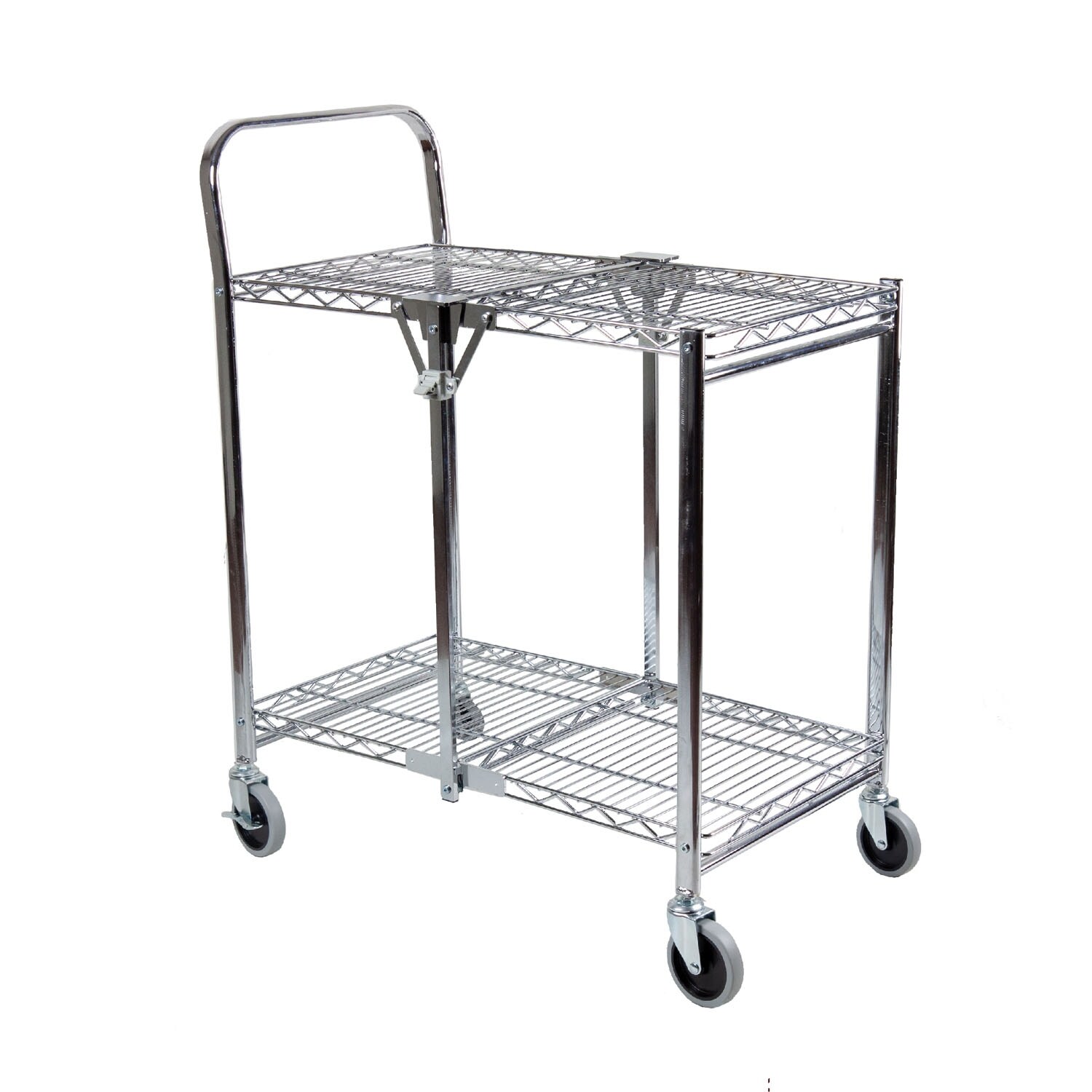 Shop Rod Desyne 2 Tier Commercial Grade Rolling Folding Utility