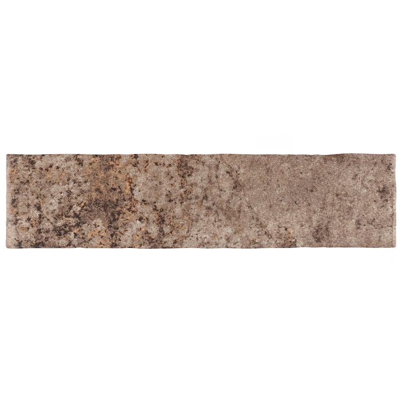 Merola Tile London Brown Glossy 3" x 12" Ceramic Wall Tile