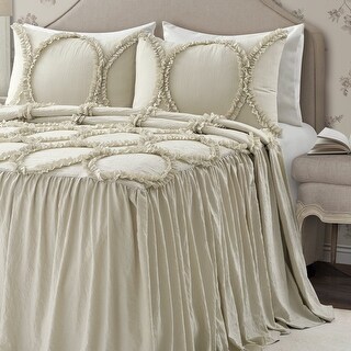 Neutral Color Bedspread Bedspread, King, Neutral, 3-Pc Set - Bed Bath & Beyond - 37527923