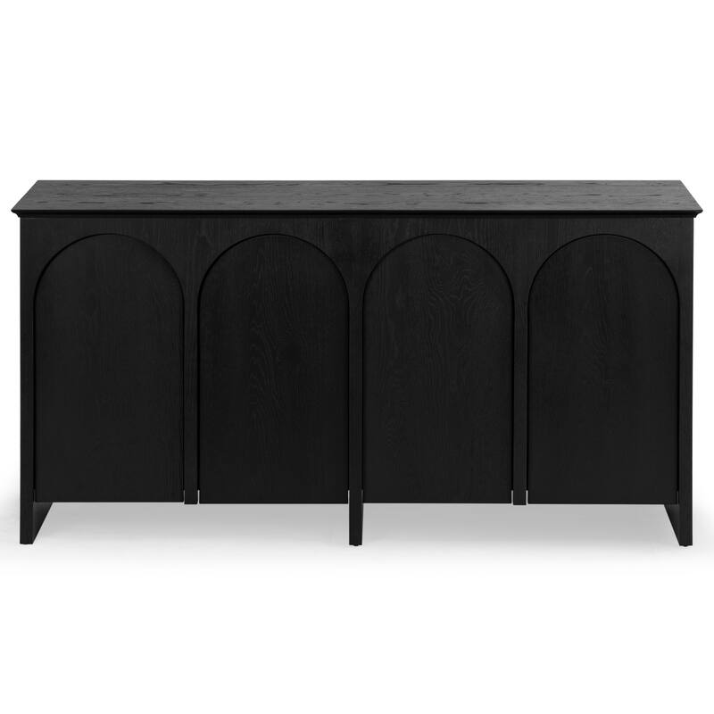 SAFAVIEH Couture Tashalie 4 Door Wood Sideboard - 64"W x 19"D x 33"H