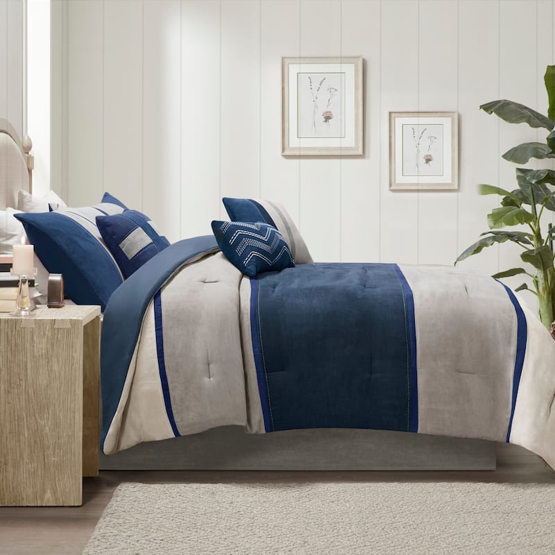 Madison Park Hanover 7-piece Comforter Set