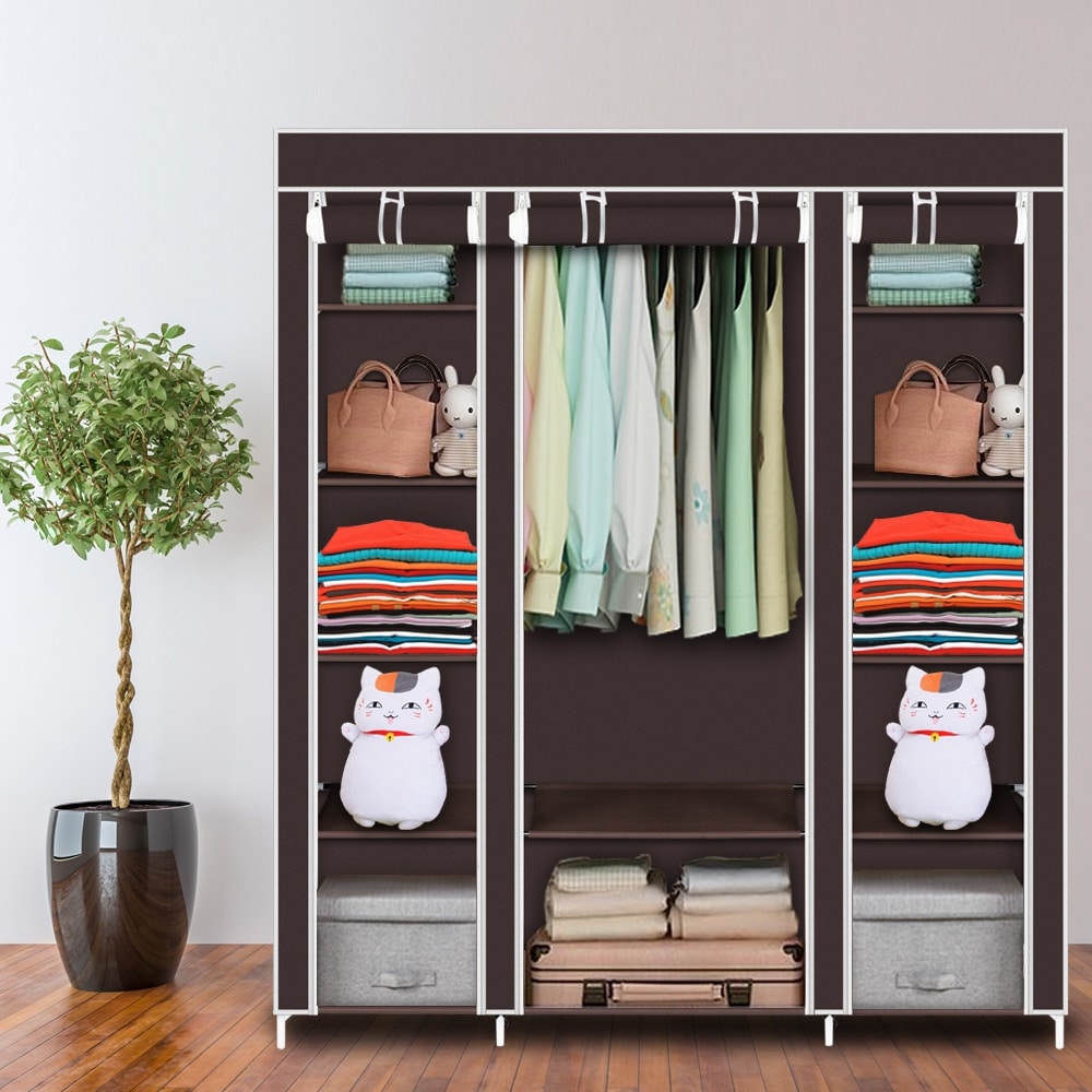 portable wardrobe closets furniture