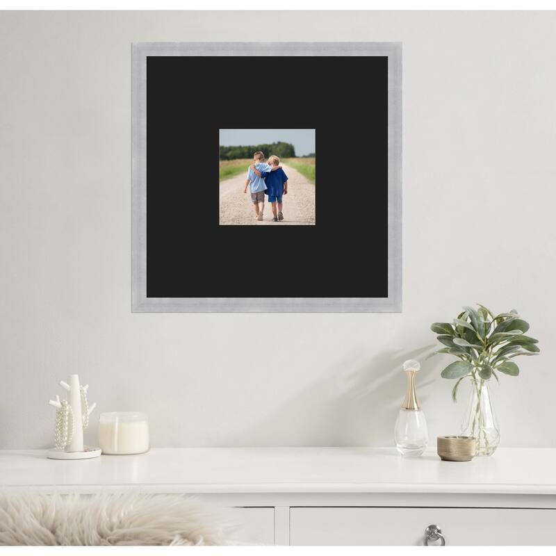 Grace Brushed Gold Narrow Framed Picture Frame, Photo Frame