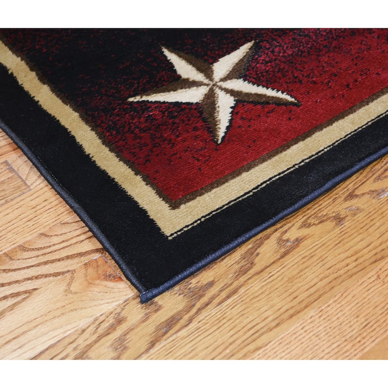 American Destination Amarillo Western Star Area Rug