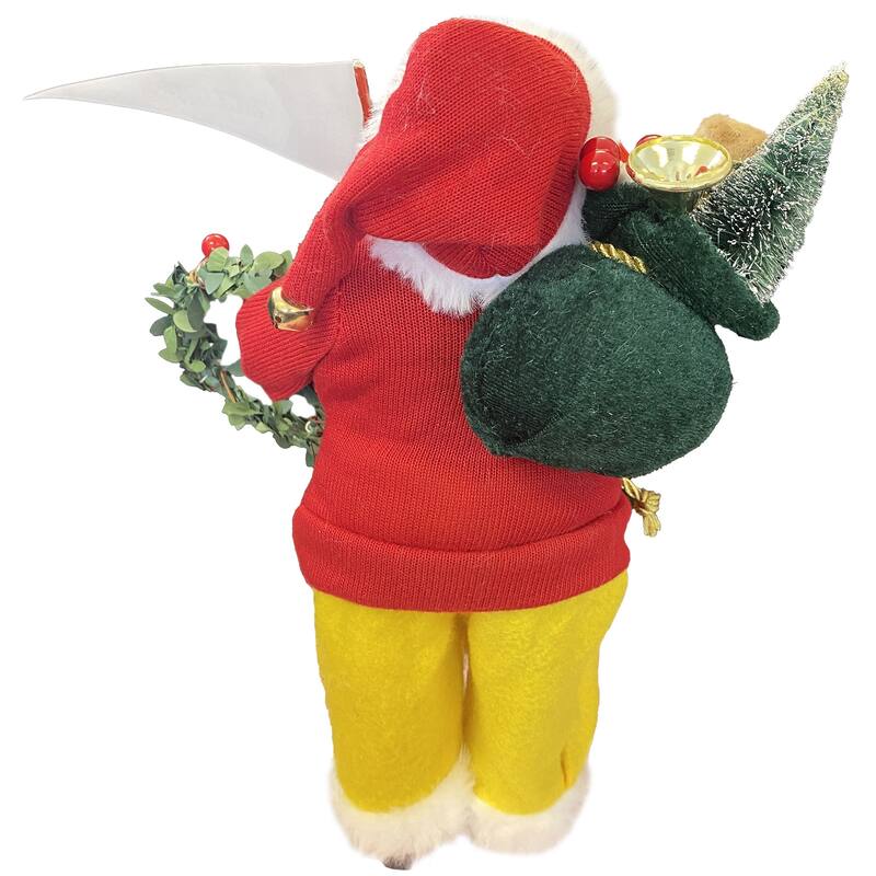 12" Iowa State Proud Santa