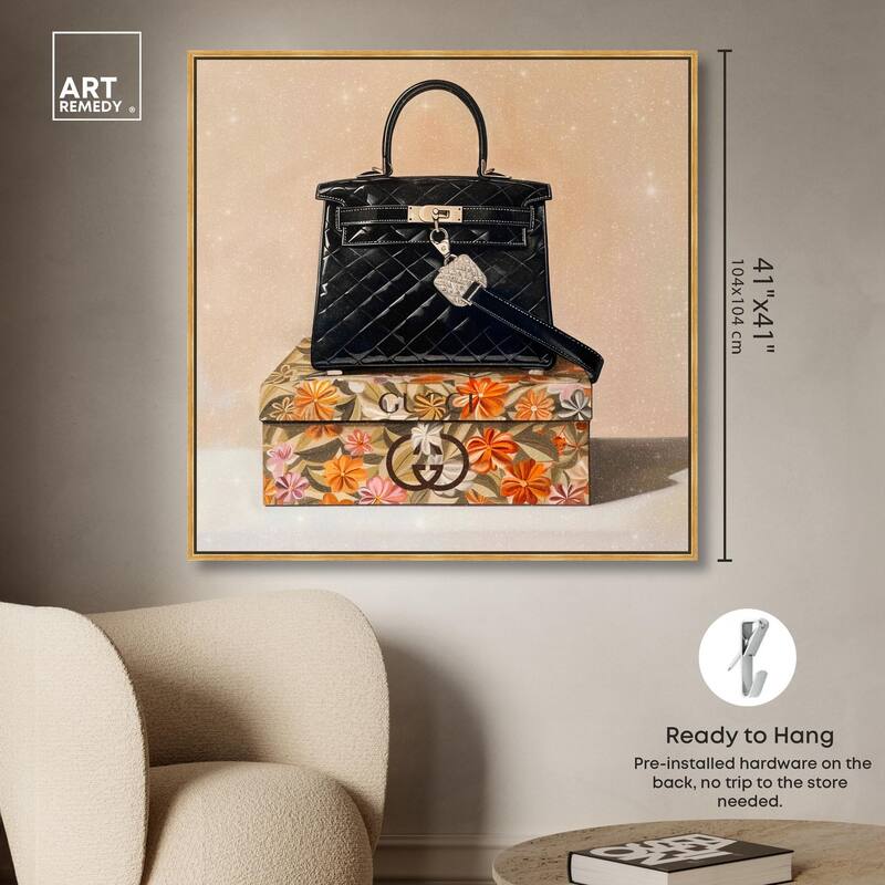 Luxury Purse and Giftbox Canvas by Art Remedy