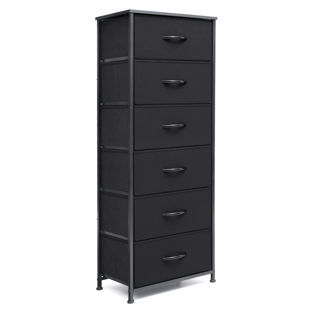 VredHom 6 Drawers Vertical Dresser Storage Tower