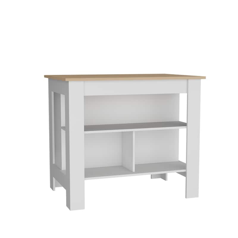 Island 35.4" H, with 3 Shelves