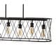 preview thumbnail 10 of 14, Urbanna 37.75" 6-Light Adjustable Iron Farmhouse Rustic LED Dimmable Pendant, Oil Rubbed Bronze by JONATHAN Y