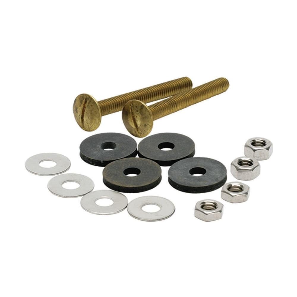 Fluidmaster 6101 Tank to Bowl Bolts Set of 2 with Washers and Nuts - Natural