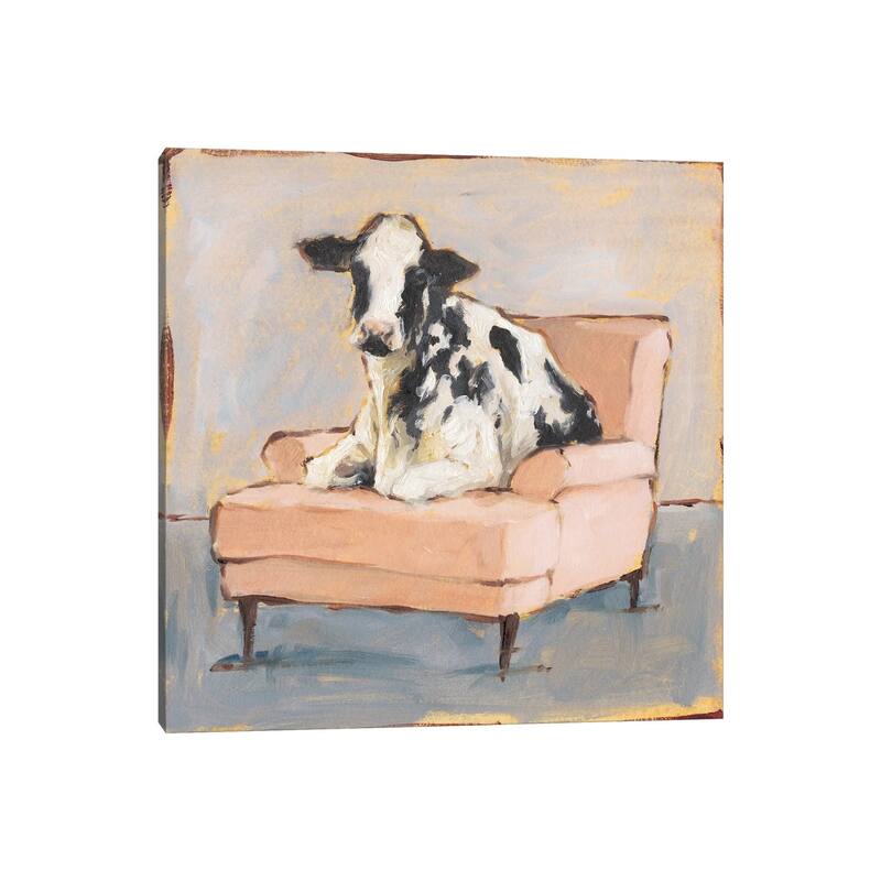 iCanvas "Moo-ving In II" by Ethan Harper Canvas Print