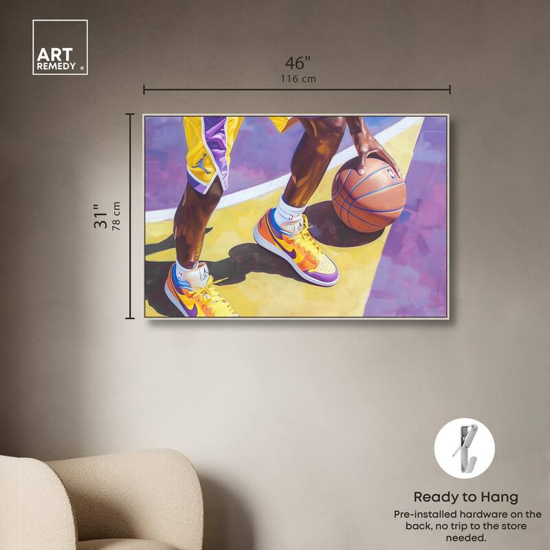Legend Court Canvas by Art Remedy