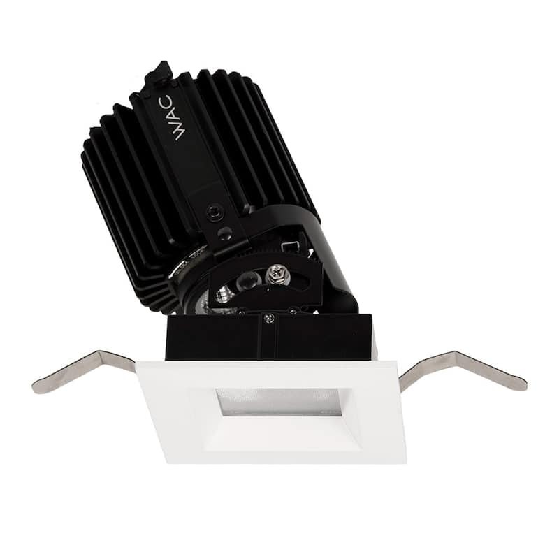 WAC Lighting Volta 2" Square Adjustable Trim with LED Light Engine and - White / 3500K / 85CRI