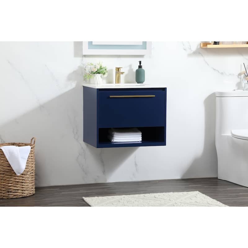Brush 24 - 30 Inch Single Bathroom Vanity