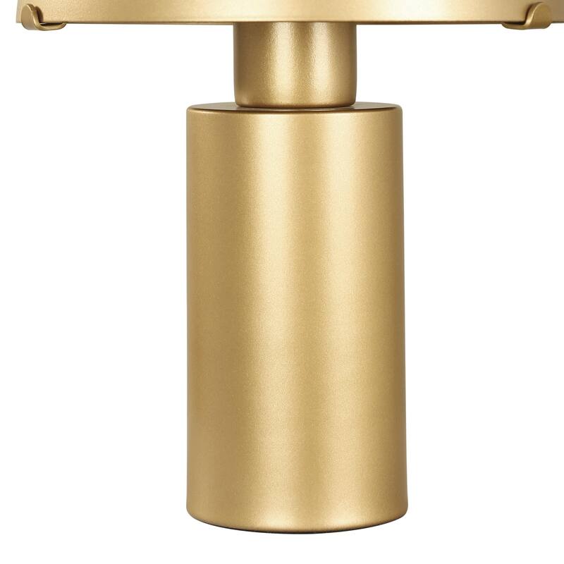 Mushroom Metal LED Round Gold Table Lamp